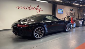 PORSCHE – 911 (991-1)  CARRERA S CABRIOLET- 3.8 – 400 CH – PDK plein