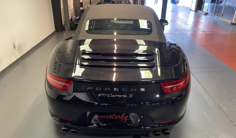 PORSCHE – 911 (991-1)  CARRERA S CABRIOLET- 3.8 – 400 CH – PDK plein