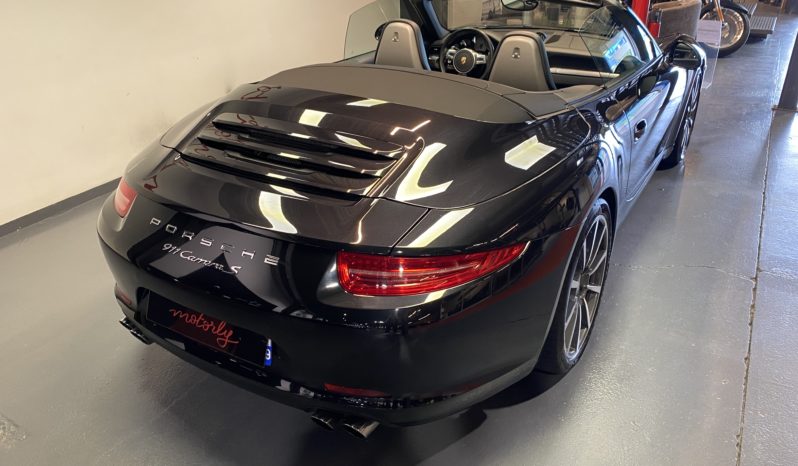 PORSCHE – 911 (991-1)  CARRERA S CABRIOLET- 3.8 – 400 CH – PDK plein