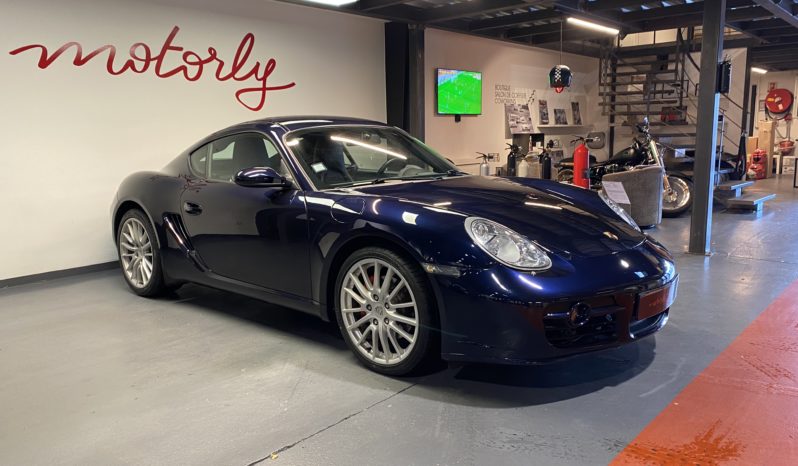 PORSCHE CAYMAN S 987 3.4 295 CH BVM plein