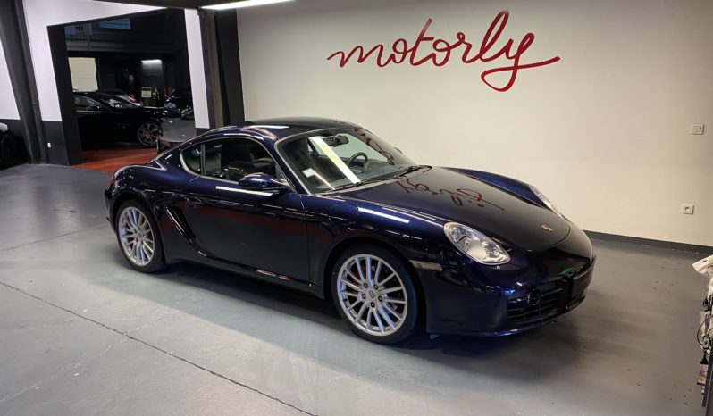 PORSCHE CAYMAN S 987 3.4 295 CH BVM plein