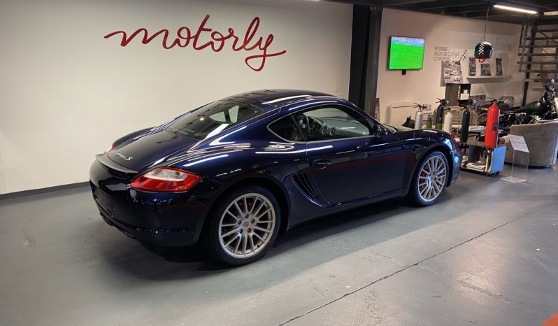PORSCHE CAYMAN S 987 3.4 295 CH BVM plein