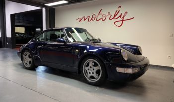 PORSCHE 911 COUPE (964) CARRERA 4 TURBO LOOK USINE 174 EX 3.6  BVM 250 CH plein