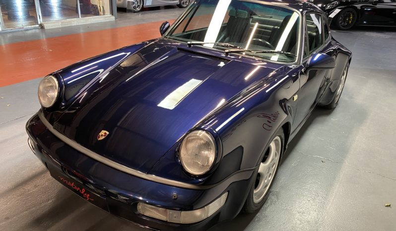 PORSCHE 911 COUPE (964) CARRERA 4 TURBO LOOK USINE 174 EX 3.6  BVM 250 CH plein
