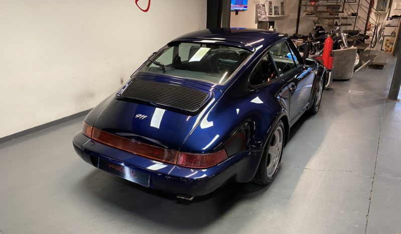 PORSCHE 911 COUPE (964) CARRERA 4 TURBO LOOK USINE 174 EX 3.6  BVM 250 CH plein