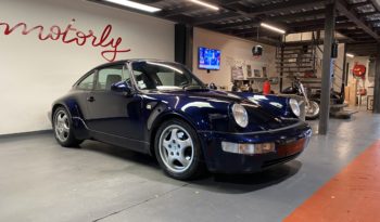 PORSCHE 911 COUPE (964) CARRERA 4 TURBO LOOK USINE 174 EX 3.6  BVM 250 CH plein