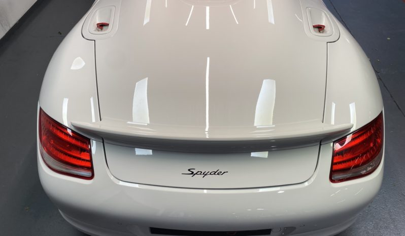 PORSCHE BOXSTER 987 SPYDER  3.4 320 CH BVM plein