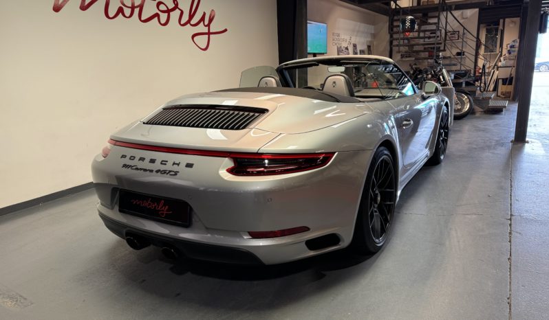 PORSCHE 911 (991.2) CARRERA 4 GTS CABRIOLET 3.0 450 CH PDK full