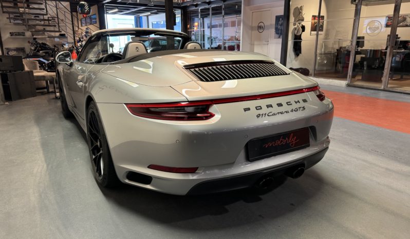 PORSCHE 911 (991.2) CARRERA 4 GTS CABRIOLET 3.0 450 CH PDK full