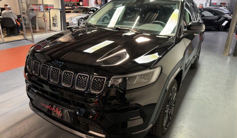 JEEP COMPASS 1.3 TURBO T4 240CH PHEV 4XE S AT6 EAWD plein