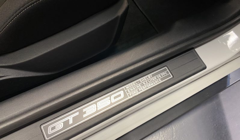 FORD – MUSTANG SHELBY GT 350 – V8 5.2 – BVM – 526 CH full