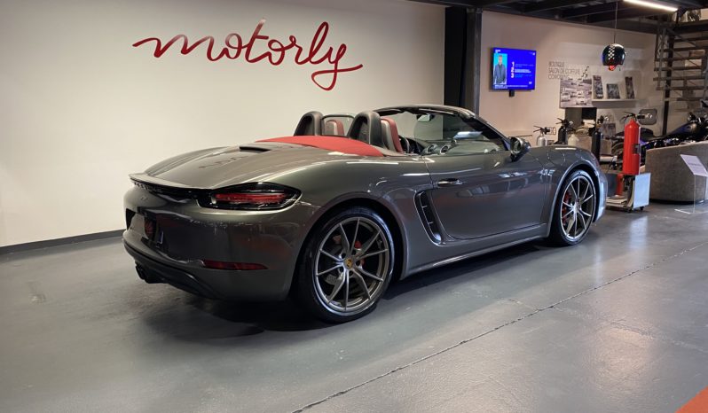 PORSCHE – 718 – BOXSTER S – 2.5 – PDK – 350 CH plein