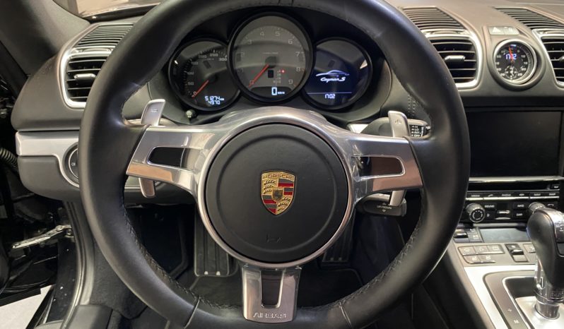 PORSCHE 981 CAYMAN S 3.4 PDK 325 CH plein