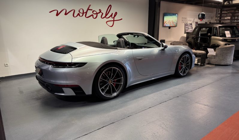 PORSCHE 911 (992) CARRERA 4S CABRIOLET 3.0 PDK 450CH plein