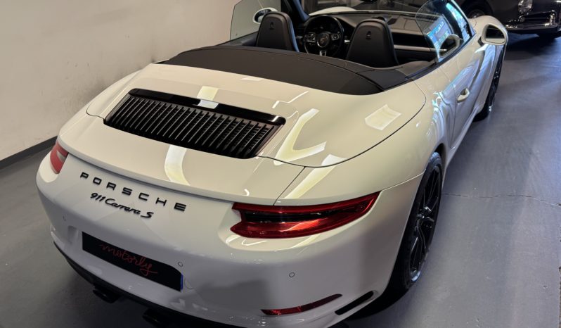 PORSCHE 911 (991.2) CARRERA S CABRIOLET – 420CH – PDK plein